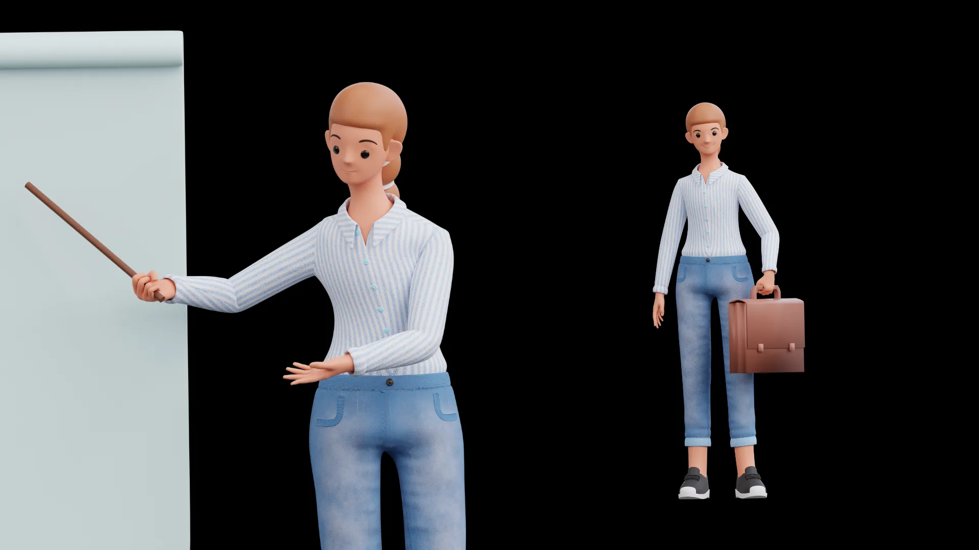 Female Humanz close up details